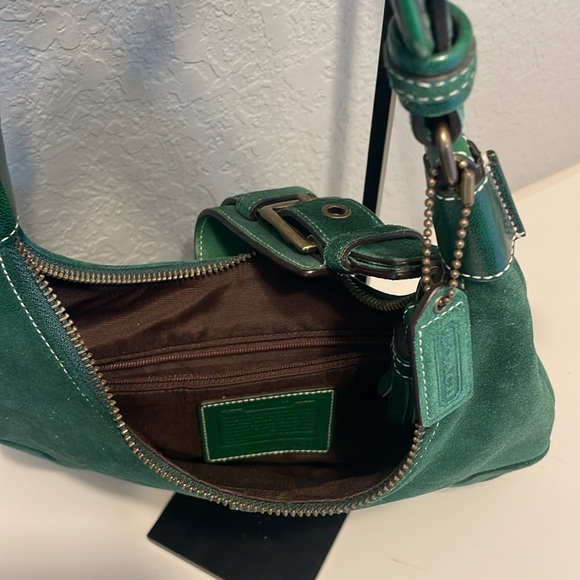 Coach purse, suede and sexy! Great night out option - Picture 5 of 6